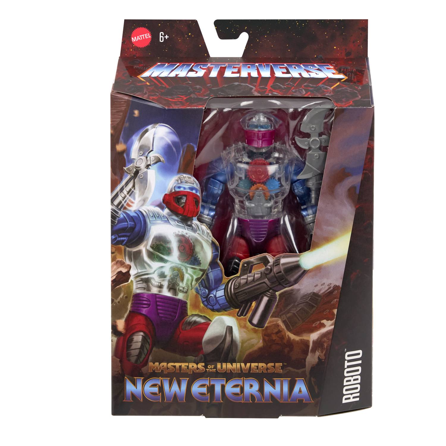 Mattel Masterverse New Eternia Roboto, 6 Jahr(e), Mehrfarbig, Kunststoff