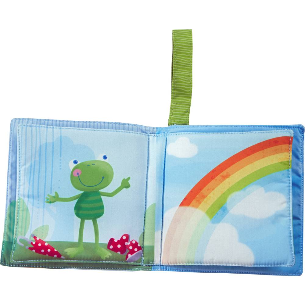 HABA Fabric book Rainbow World, 0,5 Jahr(e), Mehrfarbig