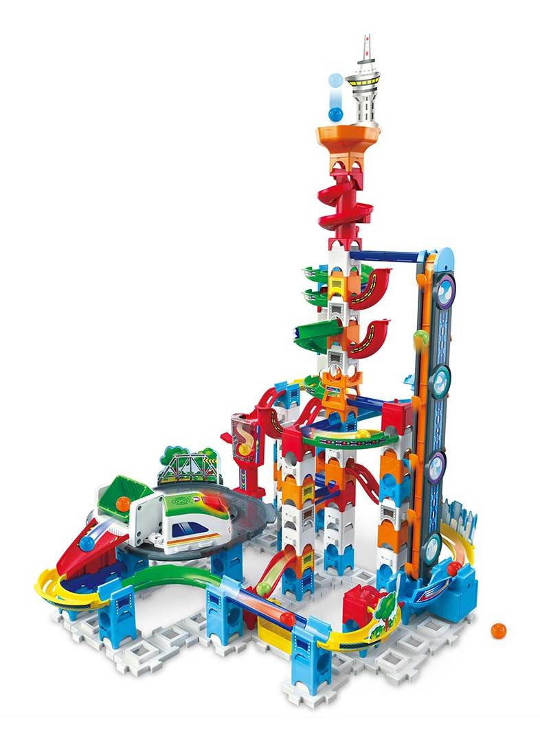 VTech Marble Rush Super Sky Tower Set XL300 E, 4 Jahr(e), AAA, Mehrfarbig