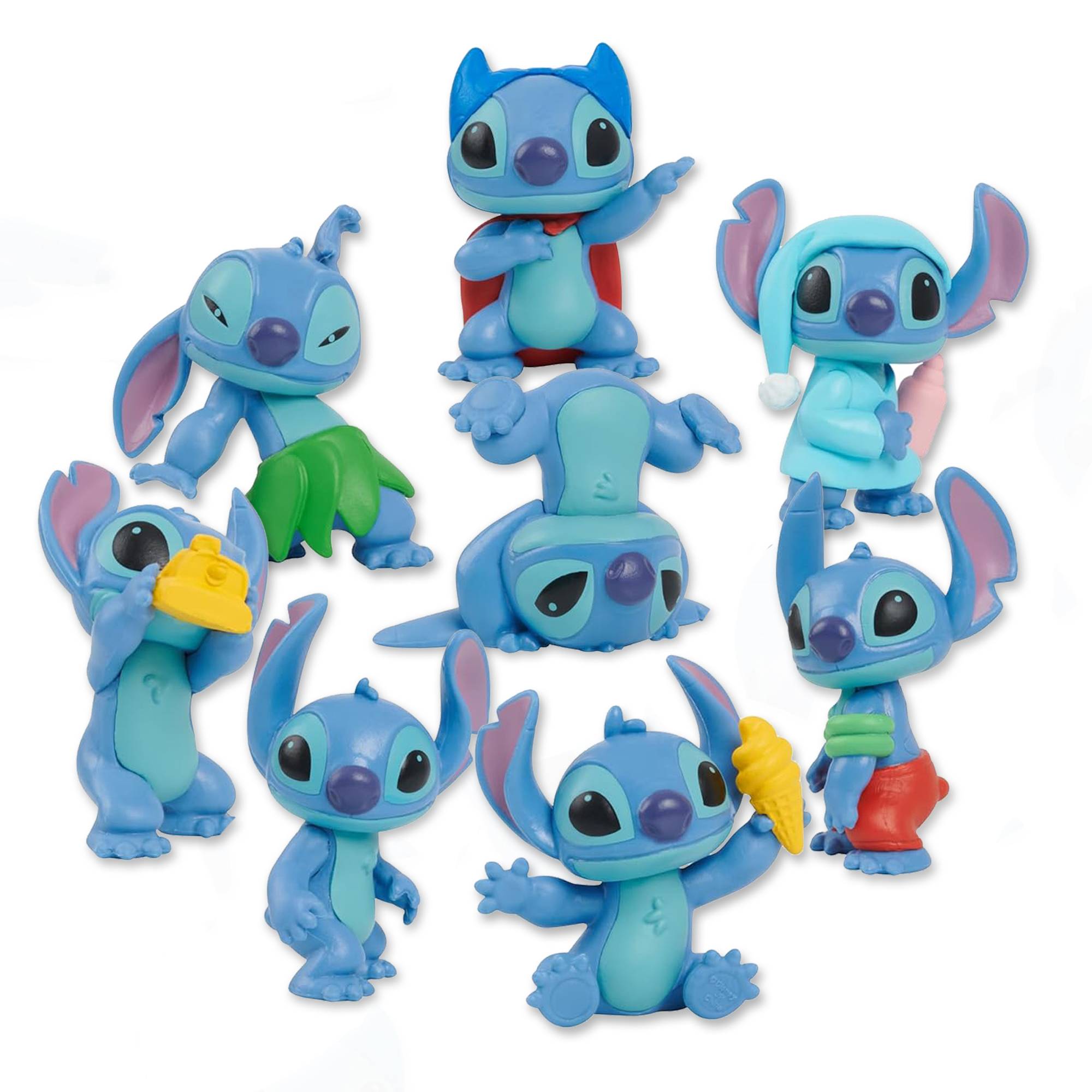 Just Play Disney Stitch Sammelbox mit 8 Figuren
