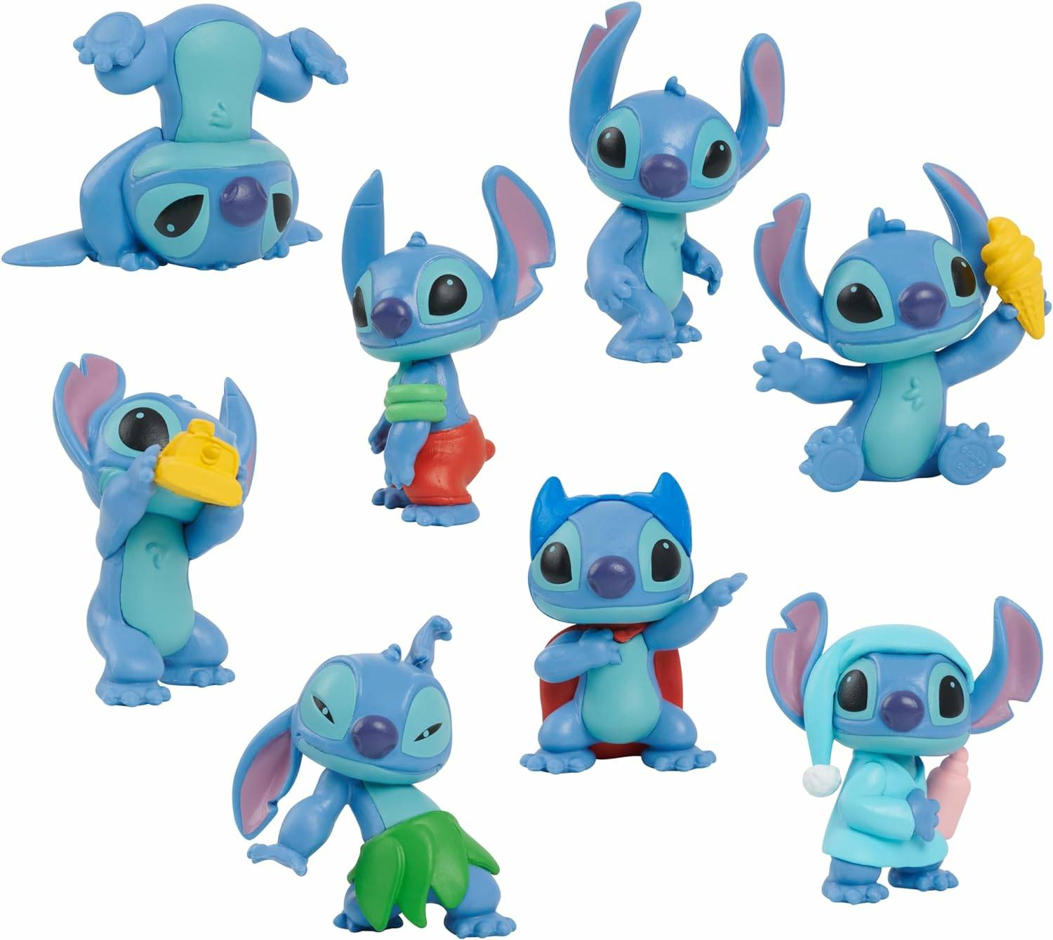 Just Play Disney Stitch Sammelbox mit 8 Figuren