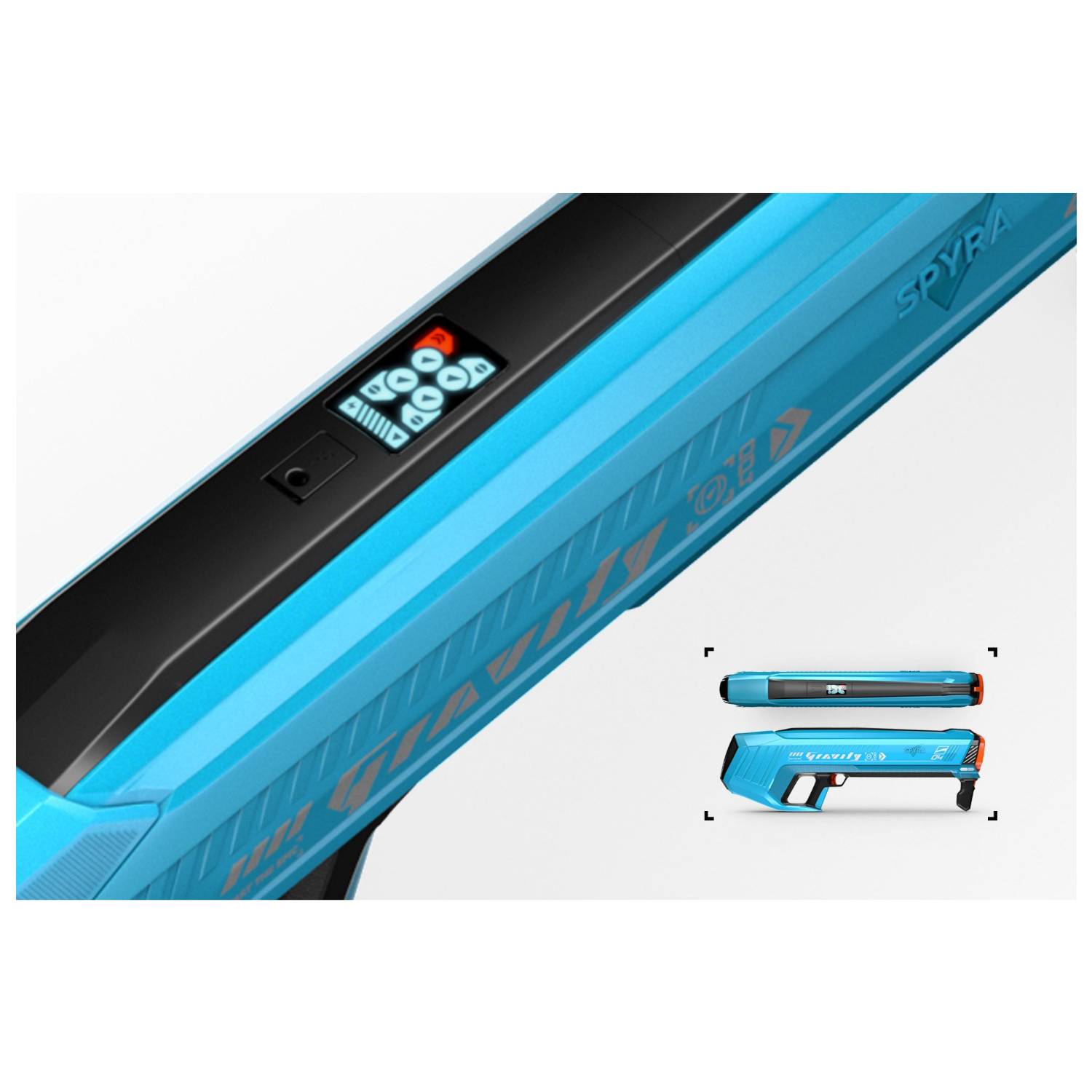 Spyra SPGR1B, Wasserpistole, Blau, 1 Stück(e)
