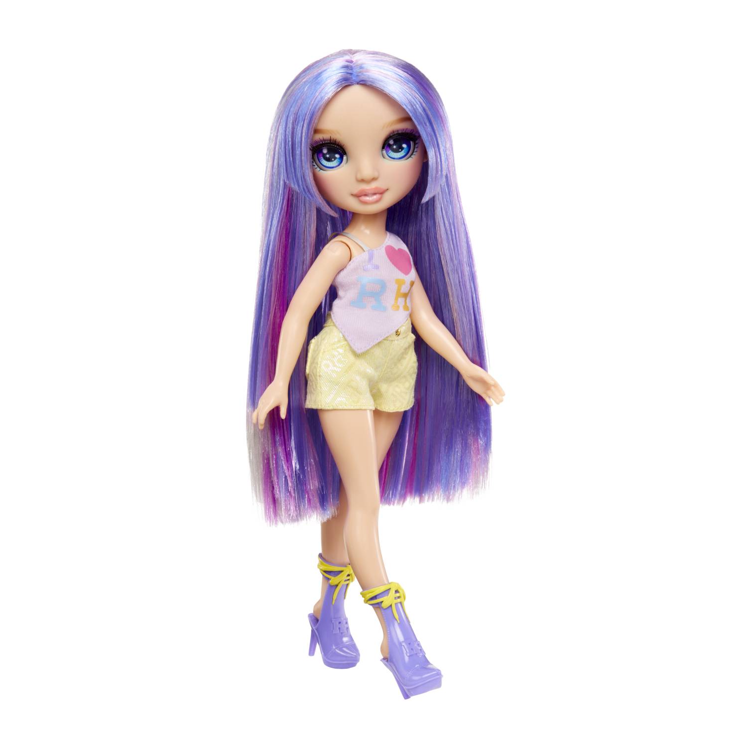 Rainbow High My Fashion Style Fashion Dolls - Violet, Modepuppe, Weiblich, 4 Jahr(e), Junge/Mädchen, 280 mm, Mehrfarbig