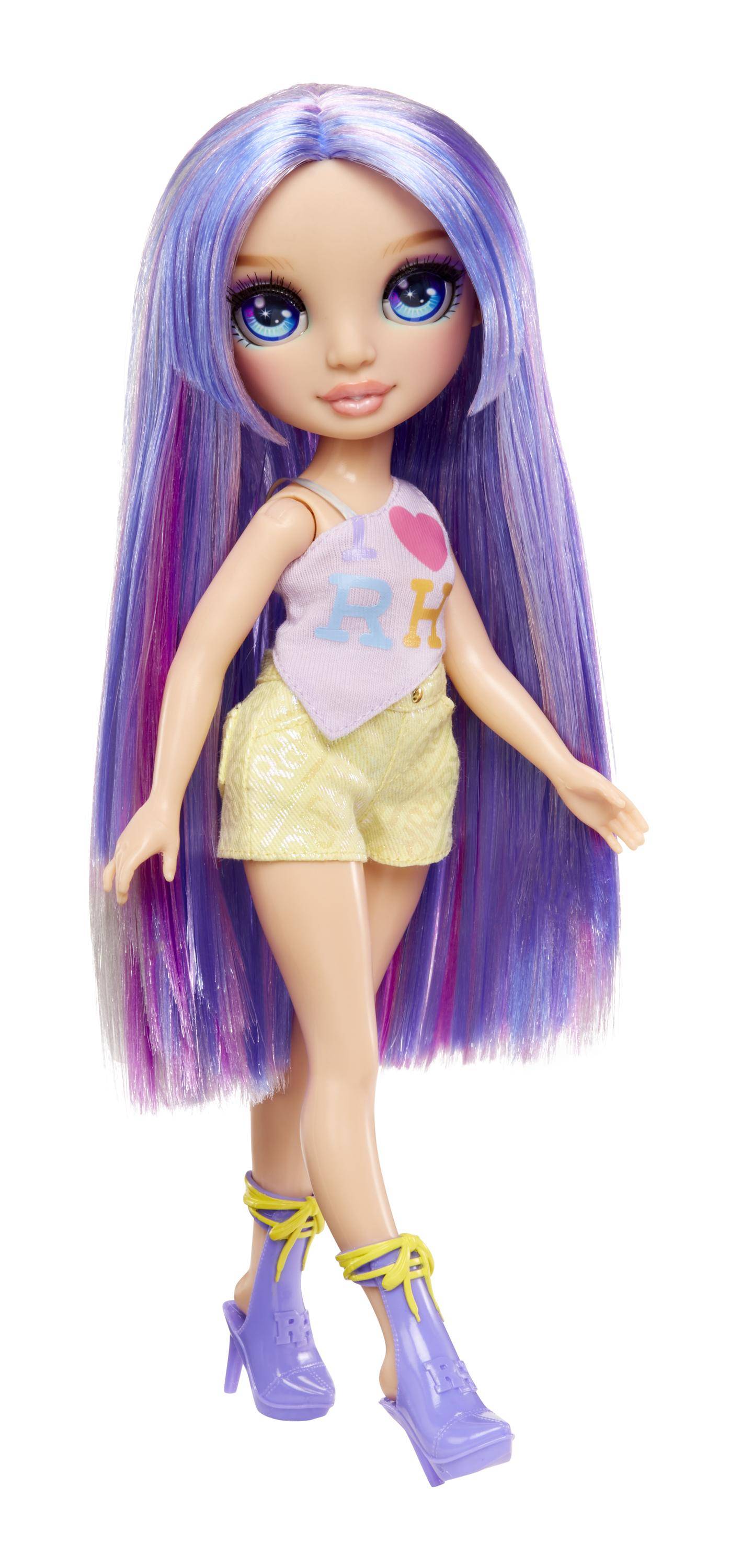 Rainbow High My Fashion Style Fashion Dolls - Violet, Modepuppe, Weiblich, 4 Jahr(e), Junge/Mädchen, 280 mm, Mehrfarbig