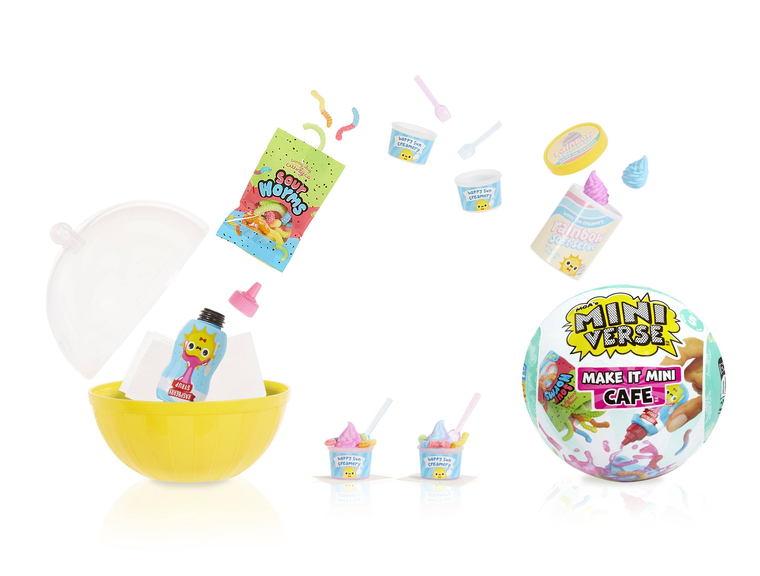 MGA Entertainment Inc. MGA's Miniverse - Make It Mini Foods Cafe Serie 5 sortierter Artikel