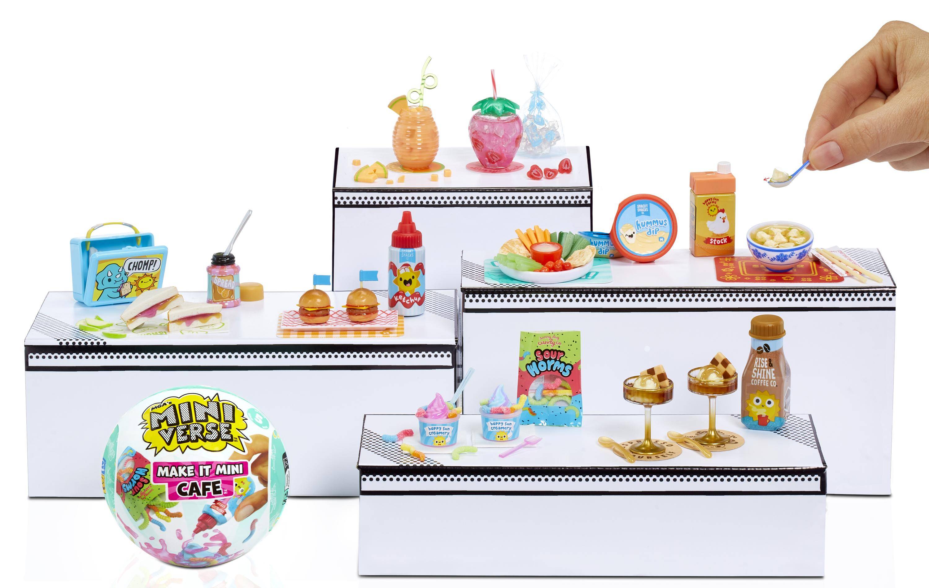 MGA Entertainment Inc. MGA's Miniverse - Make It Mini Foods Cafe Serie 5 sortierter Artikel
