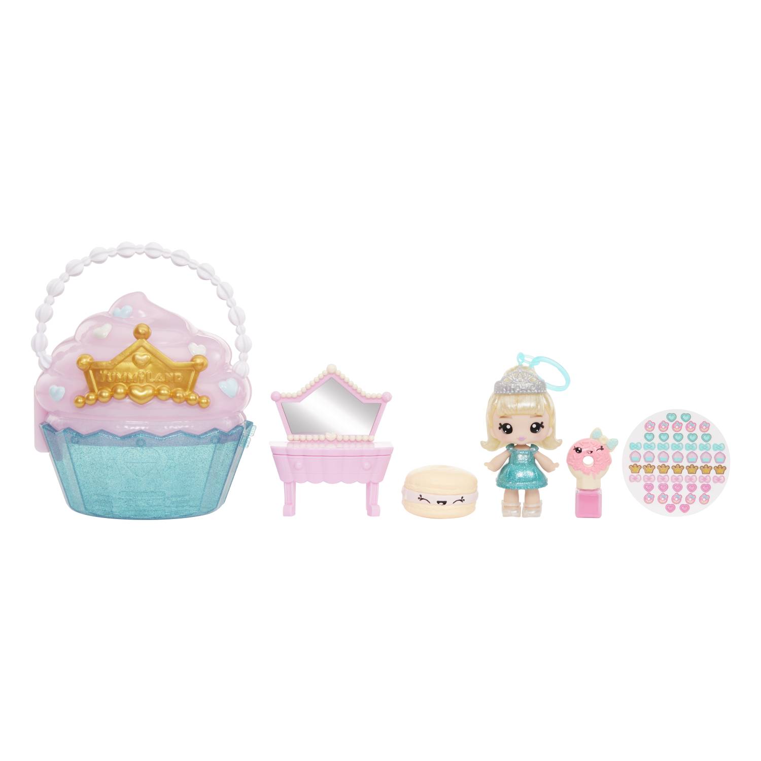 MGA Entertainment Inc. MGA Entertainment Yummiland Beauty Bag Playset + Lip Gloss Doll - Cupcake