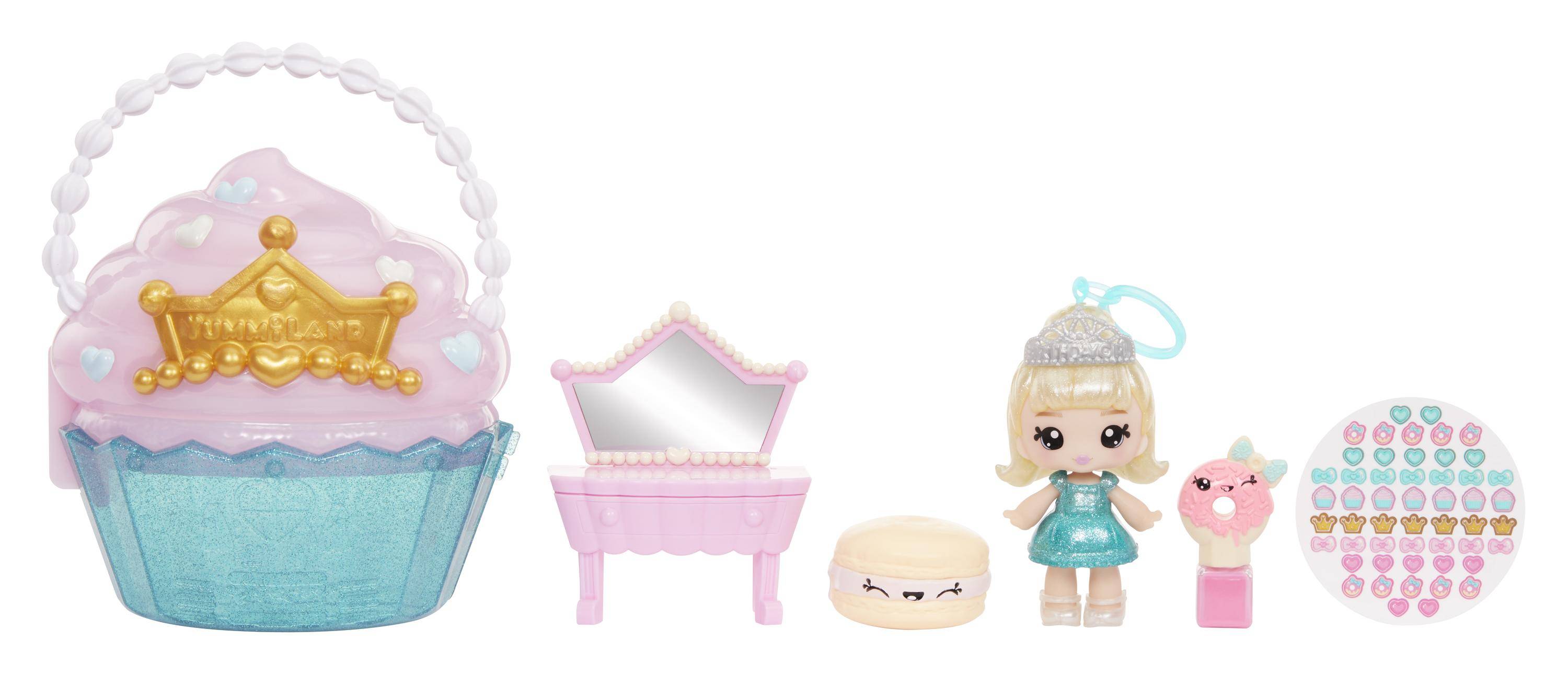 MGA Entertainment Inc. MGA Entertainment Yummiland Beauty Bag Playset + Lip Gloss Doll - Cupcake