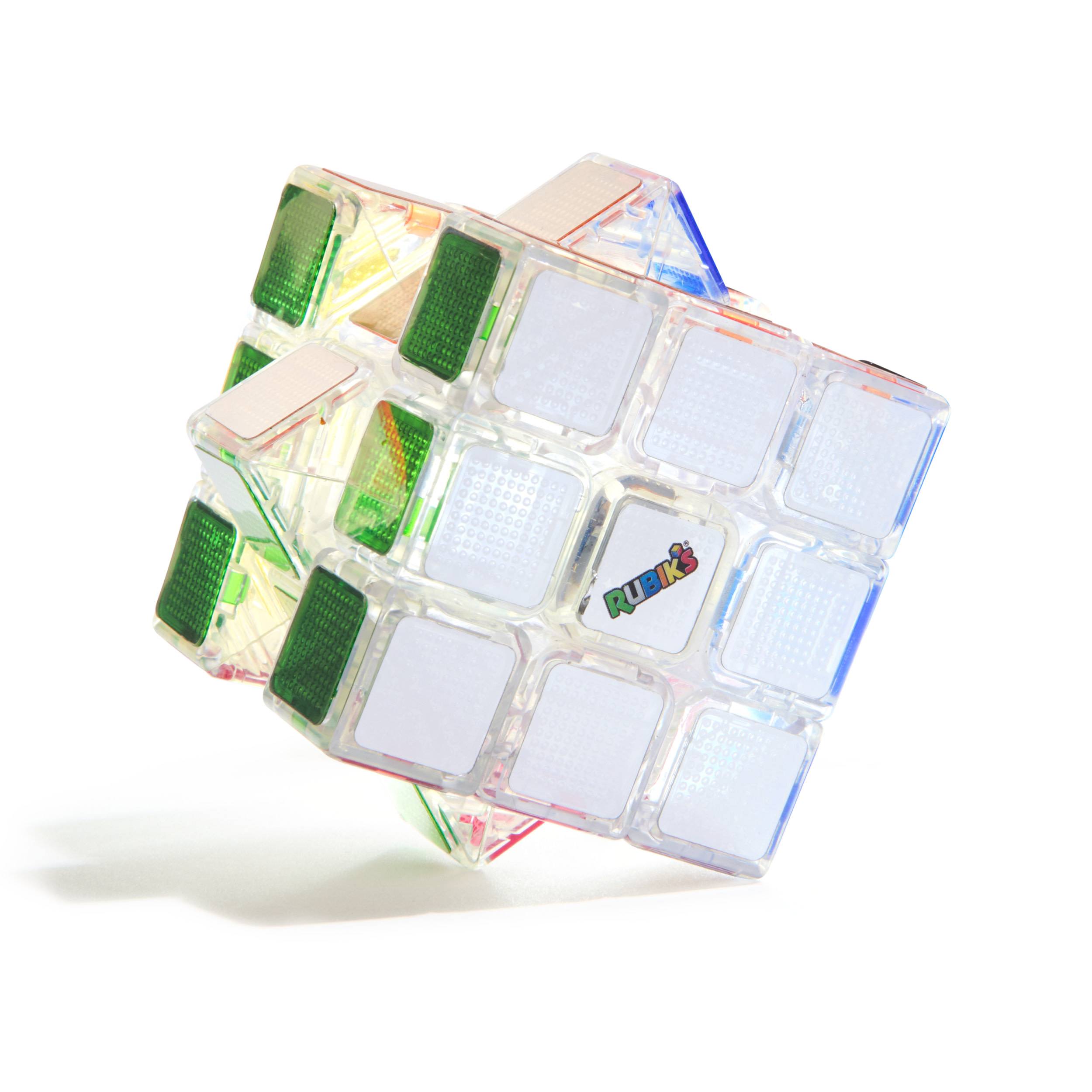 Spin Master Rubik’s Pulse 3x3 Zauberwürfel, leuchtender Zauberwürfel mit integriertem Timer, Zauberwürfel, 8 Jahr(e)