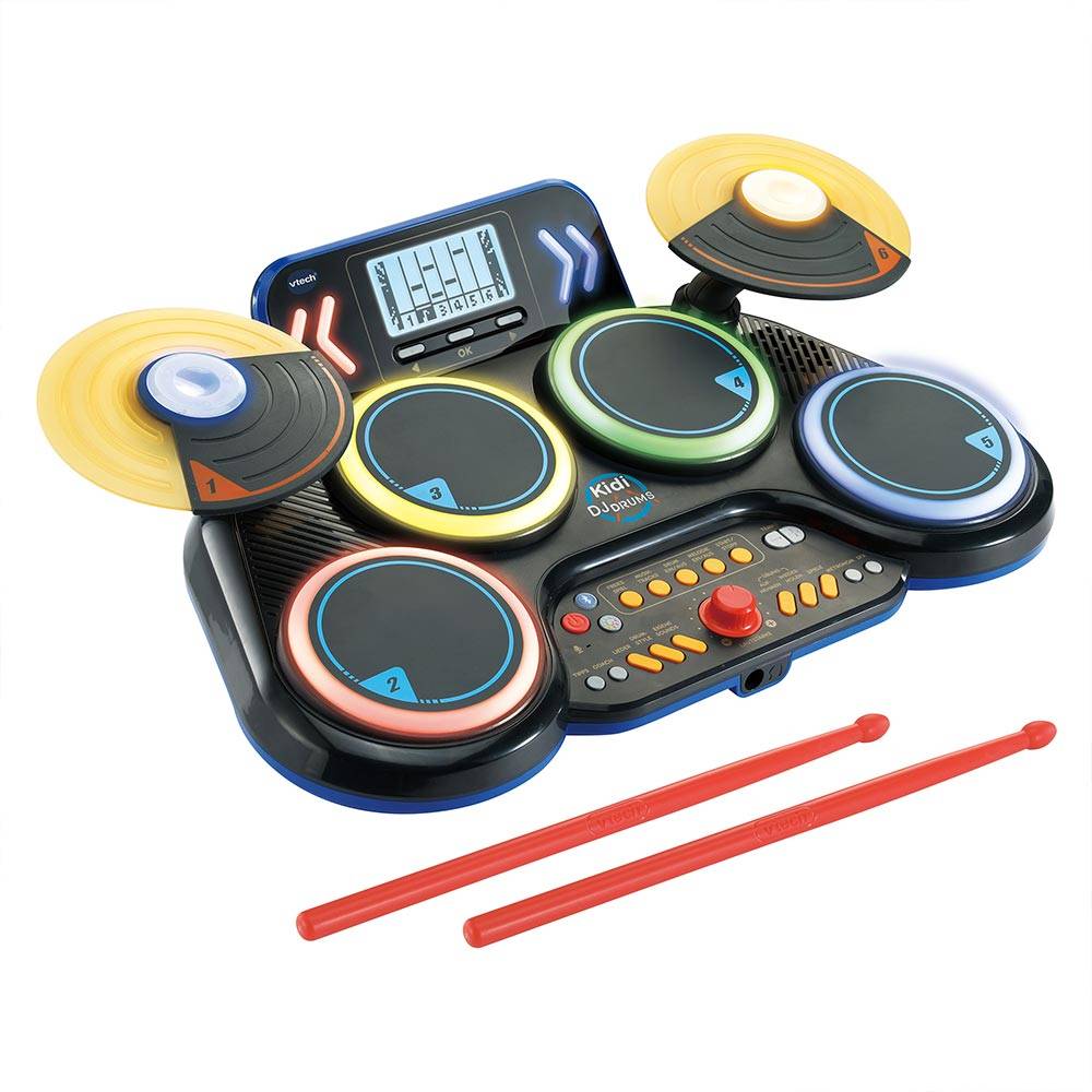 VTech Kidi DJ Drums, Spielzeug-DJ-Studioset, 6 Jahr(e), AA, 1,81 kg, Mehrfarbig