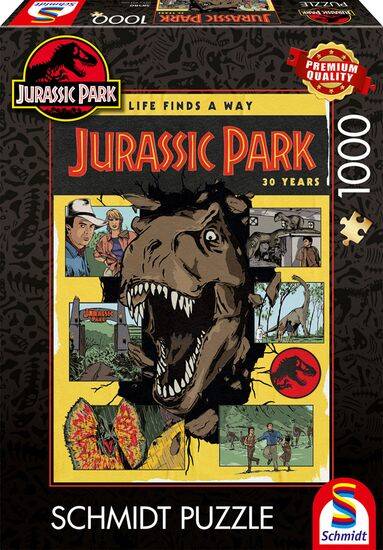SCHMIDT - Jurassic Park Park - Life Finds a Way 1000 Teile