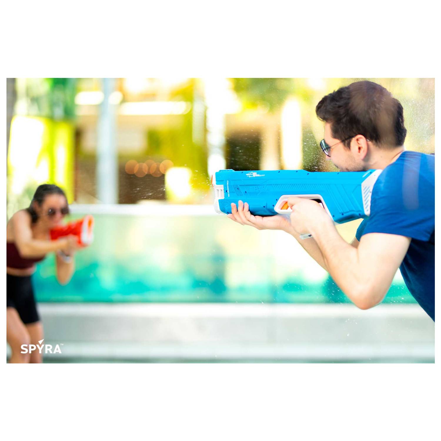 Spyra SP3B, Wasserpistole, Blau, 1 Stück(e)