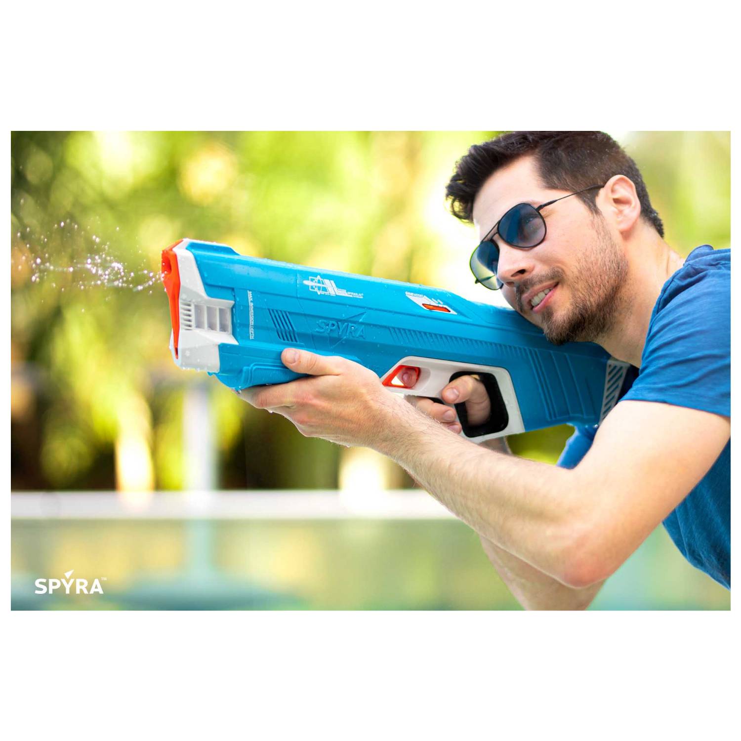 Spyra SP3B, Wasserpistole, Blau, 1 Stück(e)