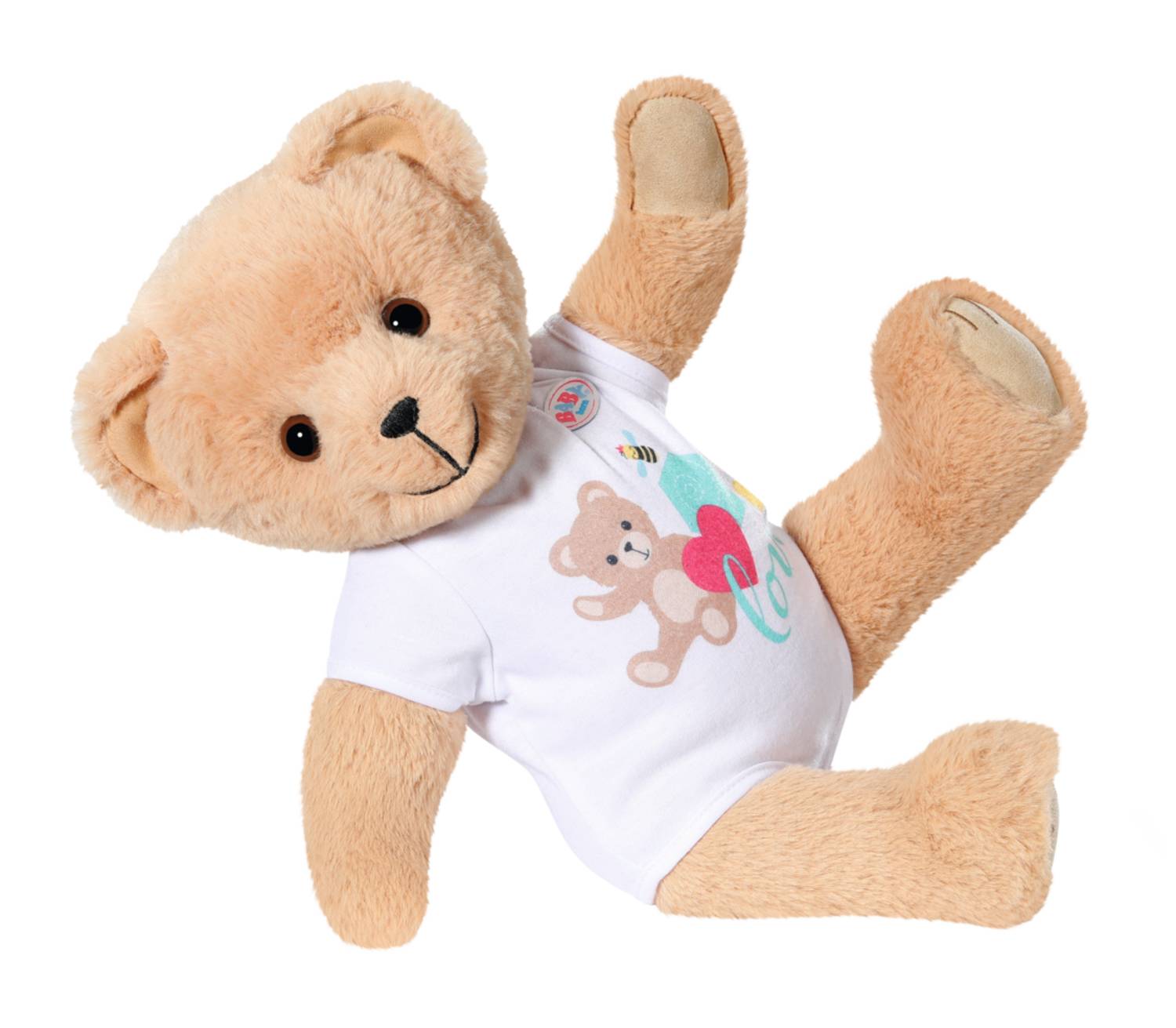 Zapf BABY born @ Singing Teddy (german version), Spielzeug-Bär, 1 Jahr(e), Mit Ton, AAA