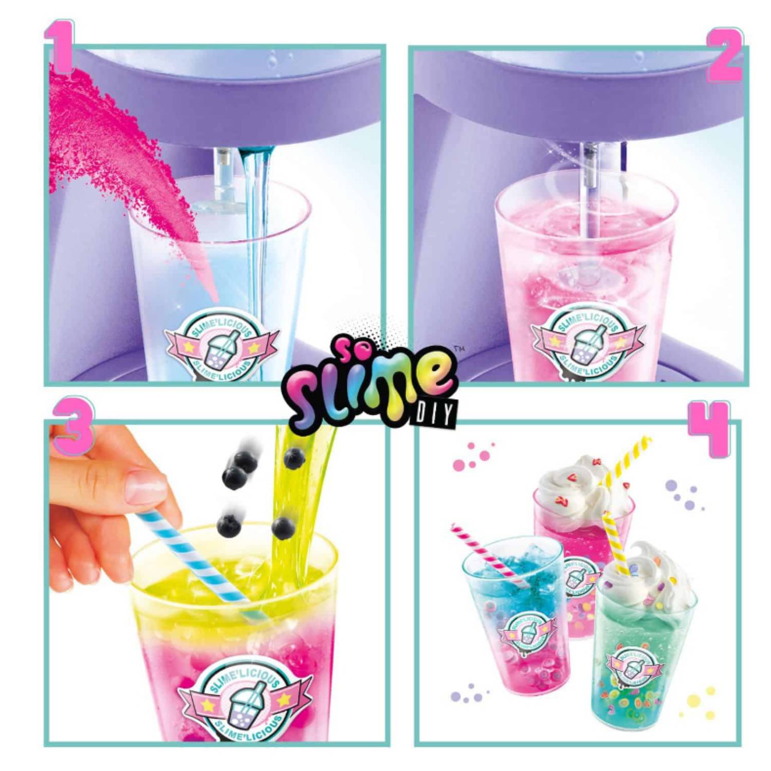 Canal Toys So Slime Drinks Factory, Schleim, 6 Jahr(e), Mehrfarbig