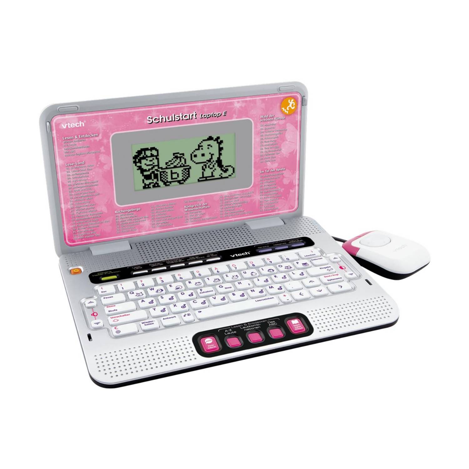 VTech Aktion Intelligenz Schulstart Laptop E