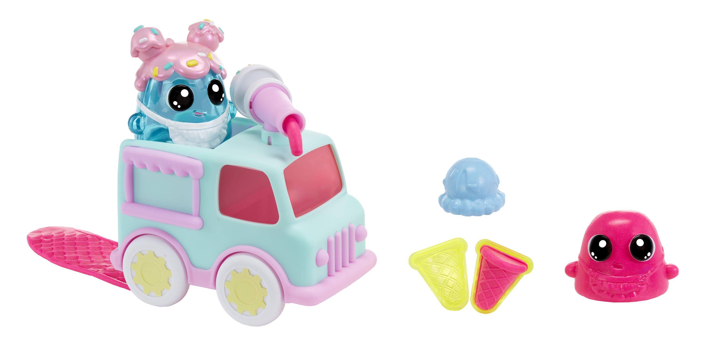 MGA Entertainment DohKins Ice Cream Truck &amp; Baker, Knetmasse-Spielset, Mehrfarbig, Kind, Junge/Mädchen, 3 Jahr(e), 99 Ja