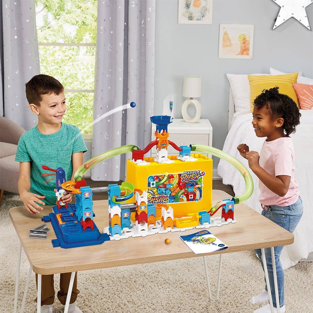 VTech Build & Store Box Set M400, Spielzeug-Murmelbahn- & Murmeln (Set), 4 Jahr(e)