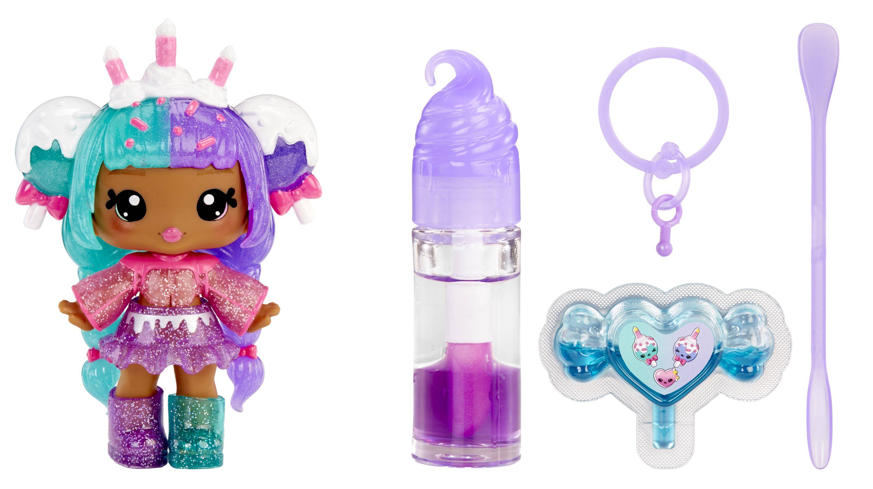 MGA Entertainment Inc. Yummiland Lip Gloss Doll Mystery Color Change - Carly Cakepop