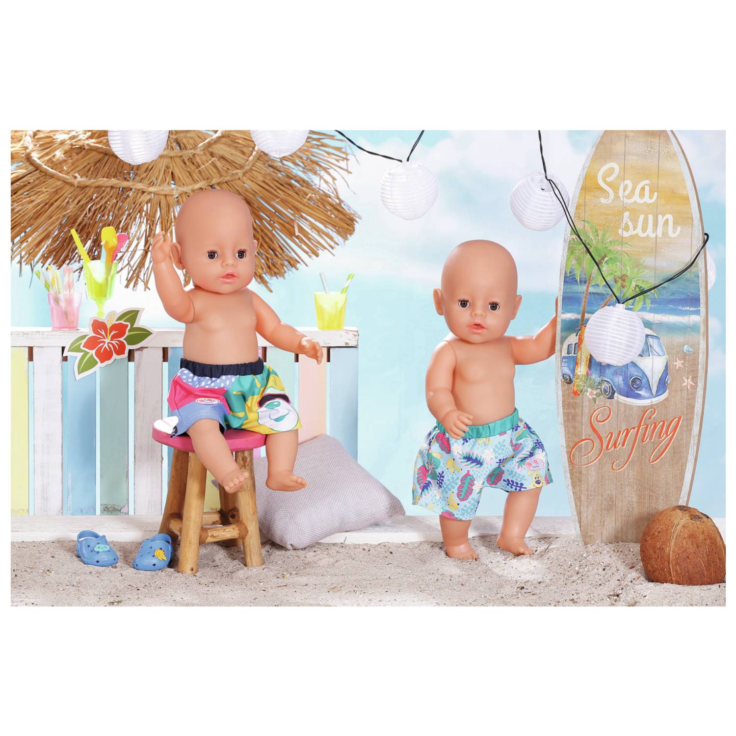 Zapf BABY born 828298, Puppen-Bademode, 3 Jahr(e), 19 g