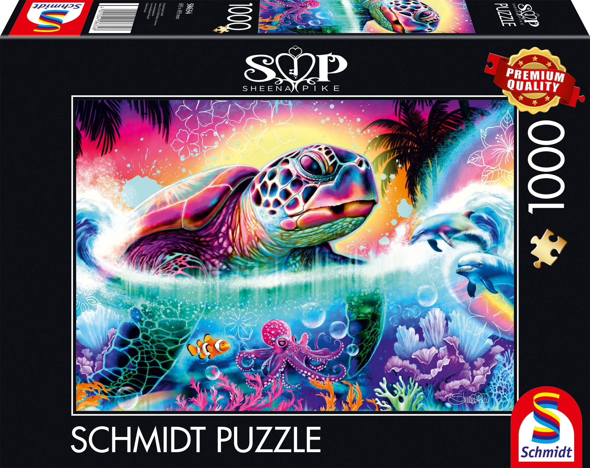 Schmidt Spiele 58634, 1000 Stück(e), Unterwasser, 12 Jahr(e)