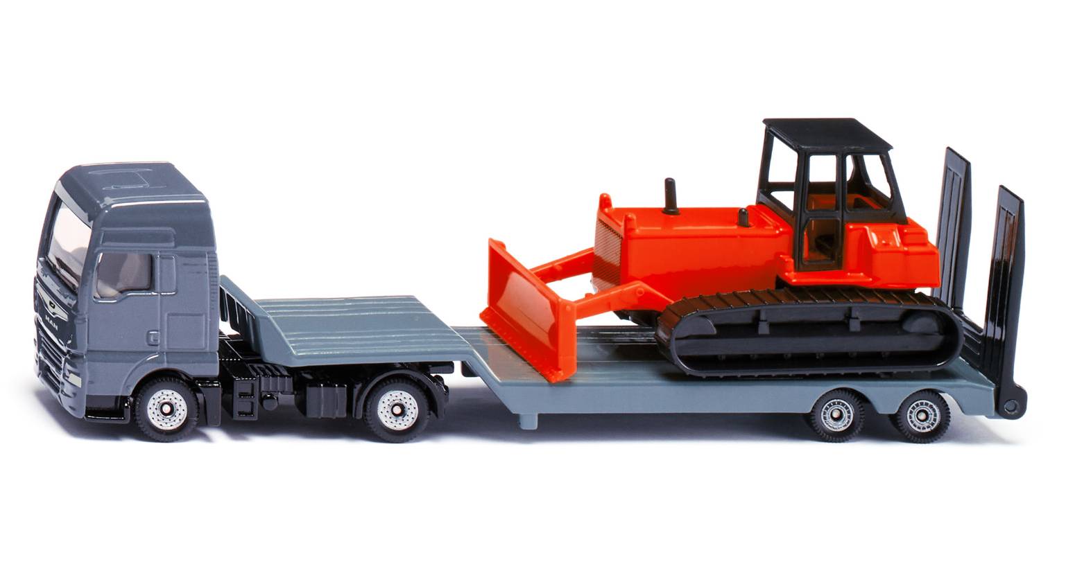 Siku SUPER MAN Lkw mit Planierraupe