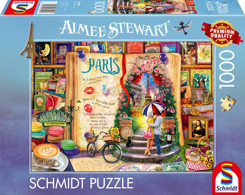 Schmidt Spiele 58599, 1000 Stück(e), Stadt, 12 Jahr(e)
