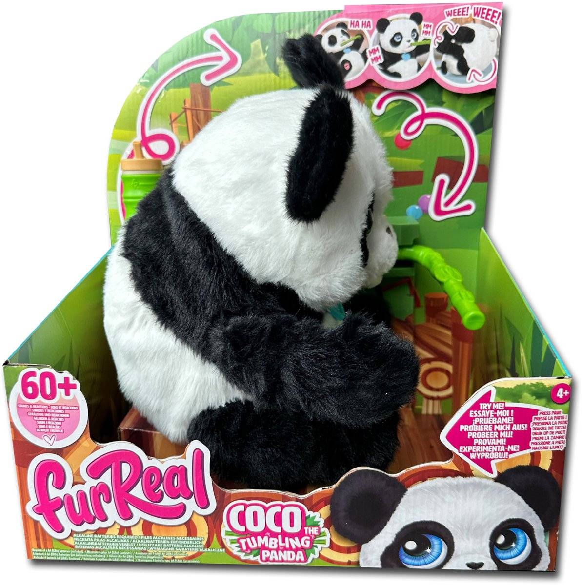Just Play furReal Coco the Tumbling Panda