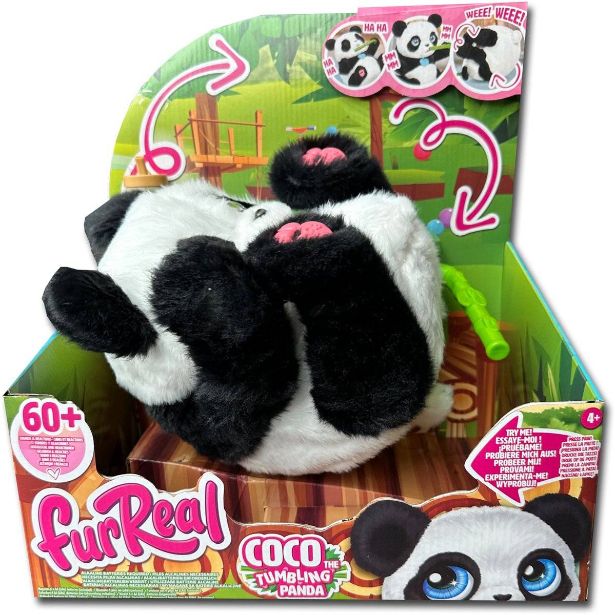 Just Play furReal Coco the Tumbling Panda