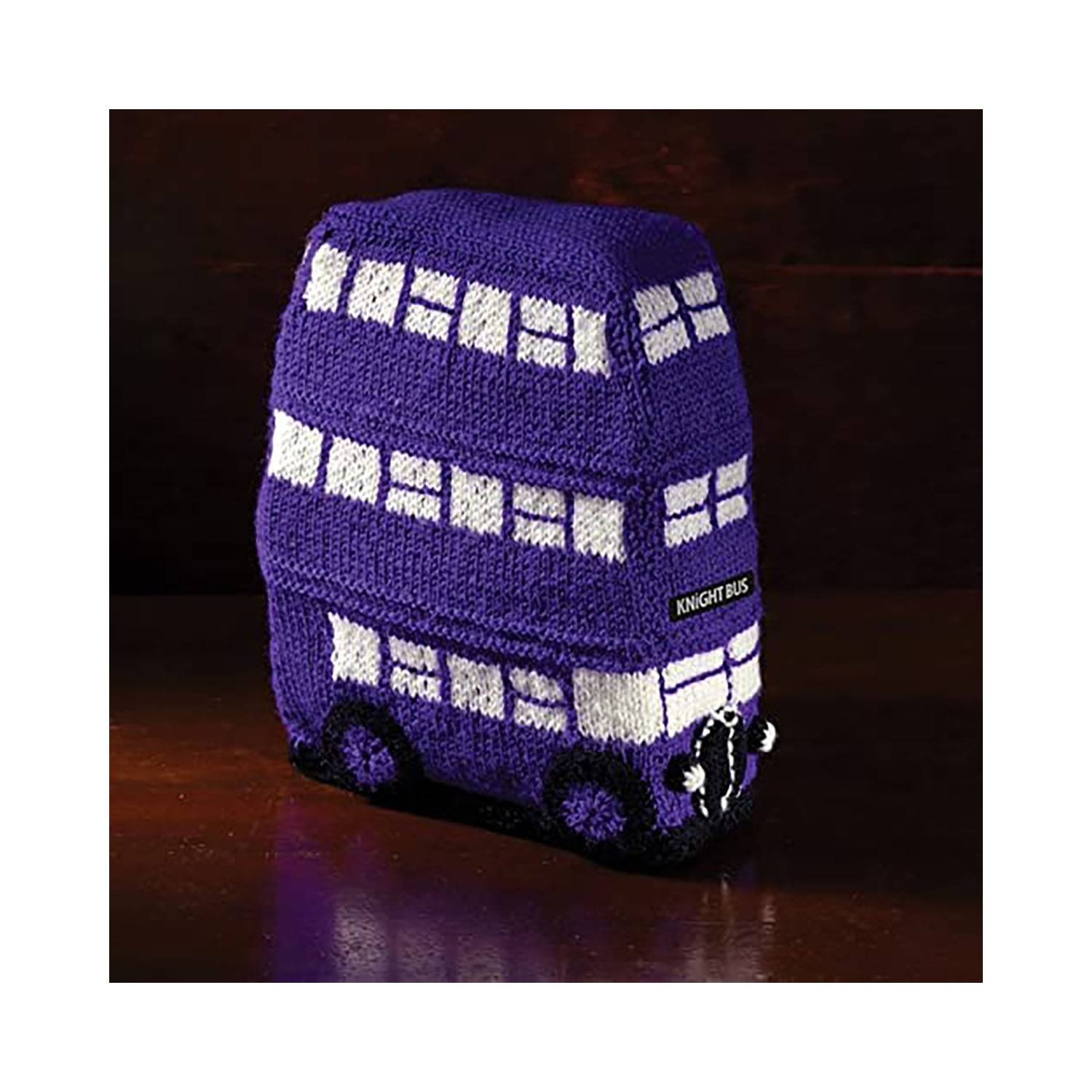 THUMBS UP - ! Harry Potter Strick-Set Türstopper Bus lila