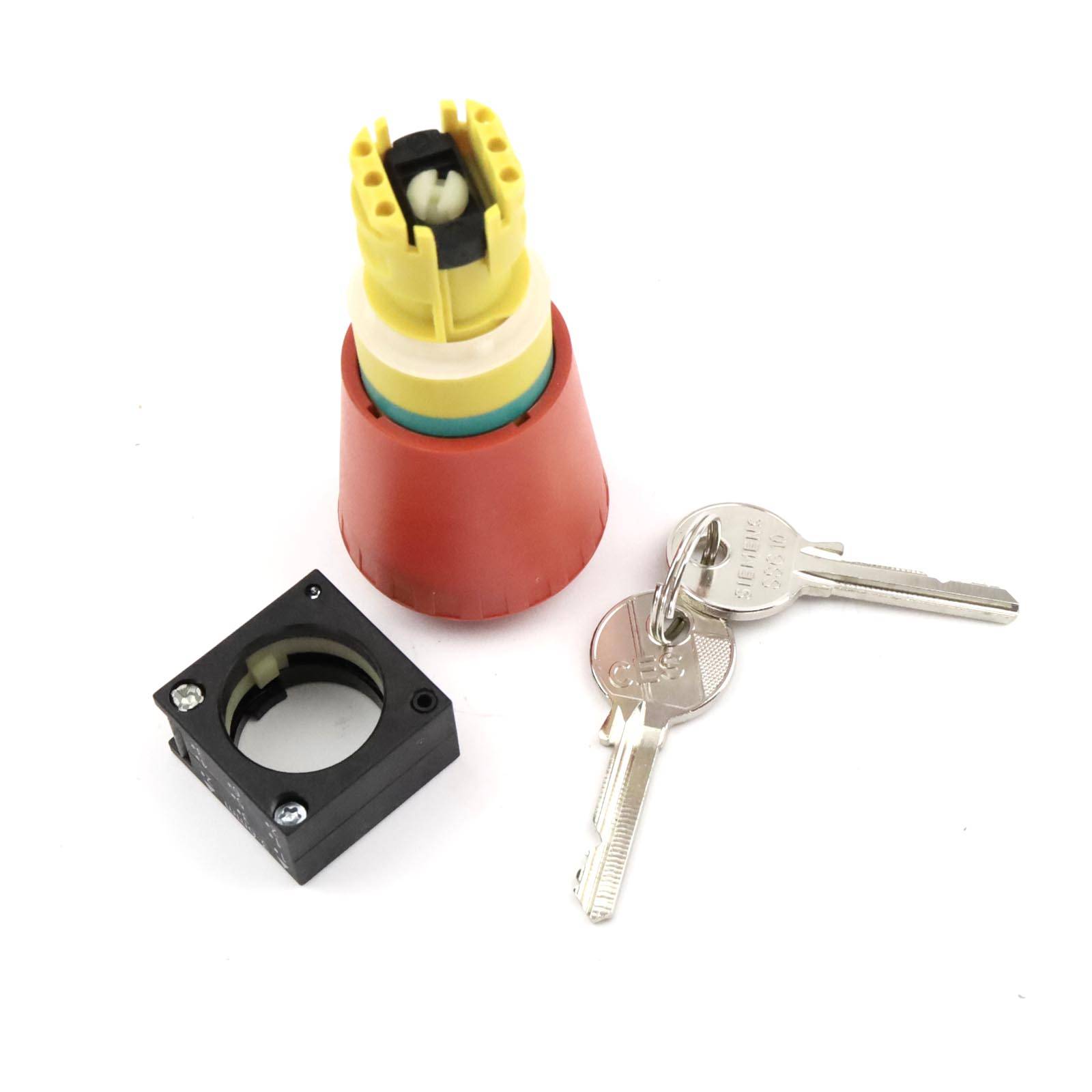 Siemens Not-Halt-Pilzdrucktaster 3SB3000-1KA20 OVP
