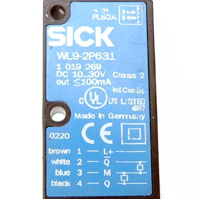 SICK Reflexions-Lichtschranke WL9-2P631 (1 019 269)