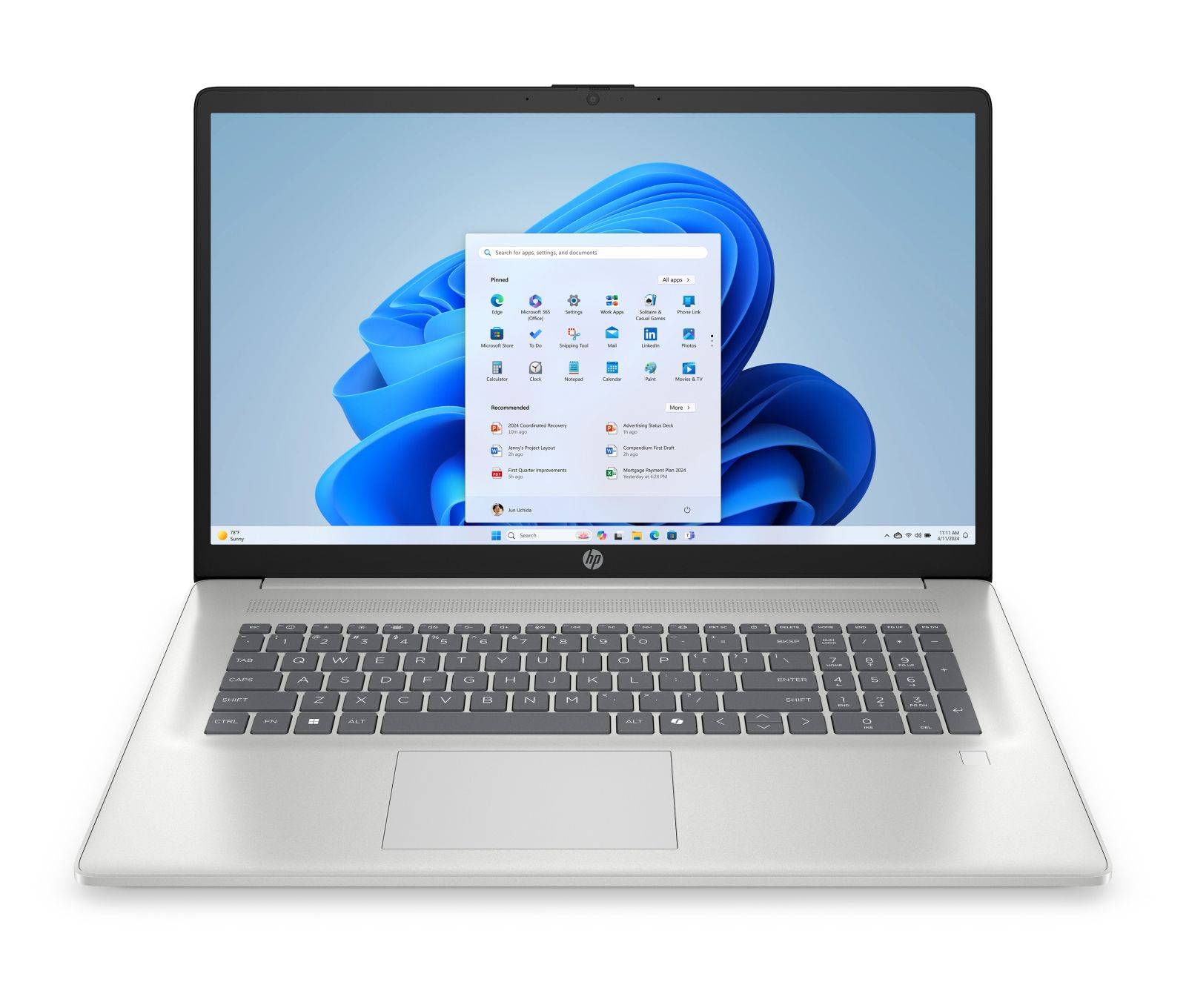 HP 17-cp2640ng 43,9cm (17,3 ) Rz3 8GB 512GB SSD