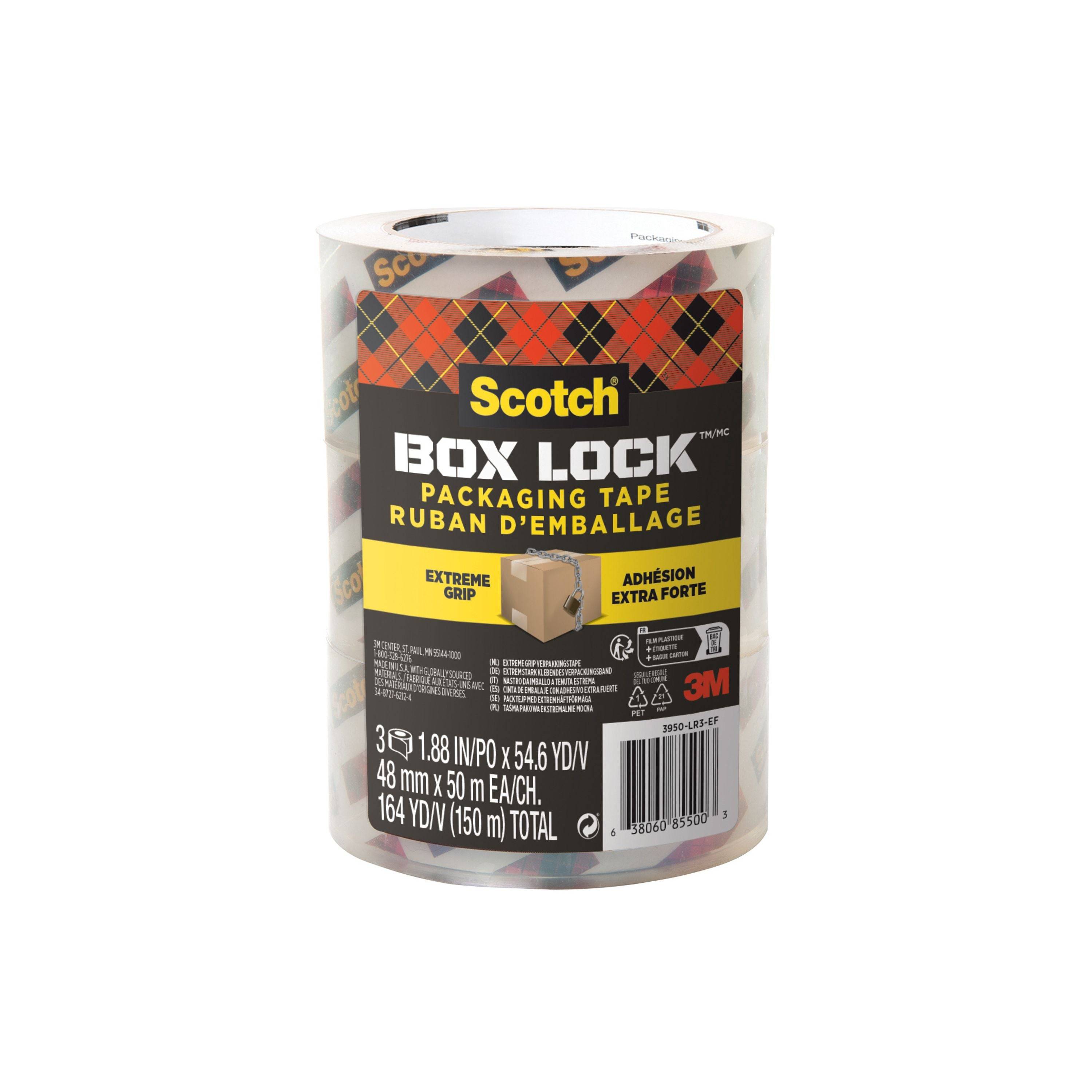 SCOTCH 164013200 Scotch Packband Box LockT 3950-RD 48mmx50m Das stärkste Verp