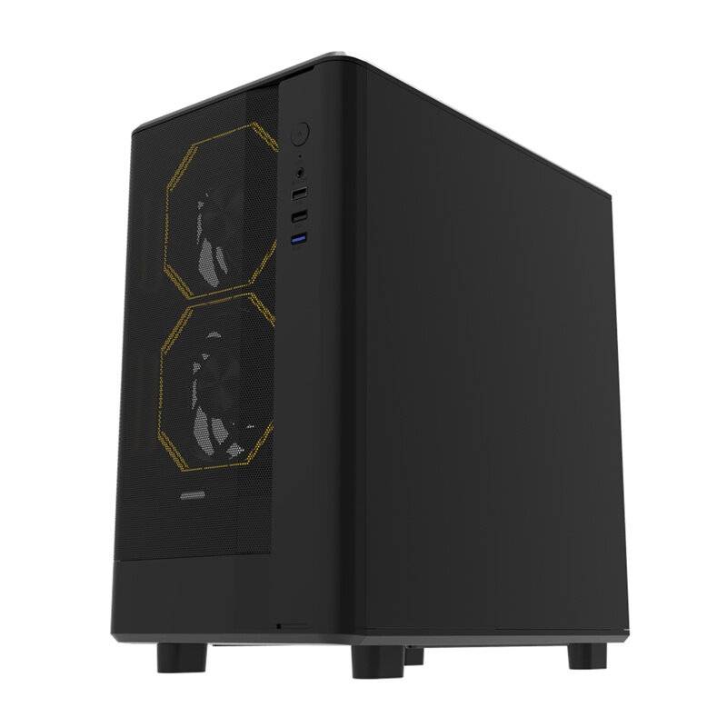 DARKFLASH - DB330M Mesh Black - Darkflash DB330M Mesh-Computergehäuse (schwarz)