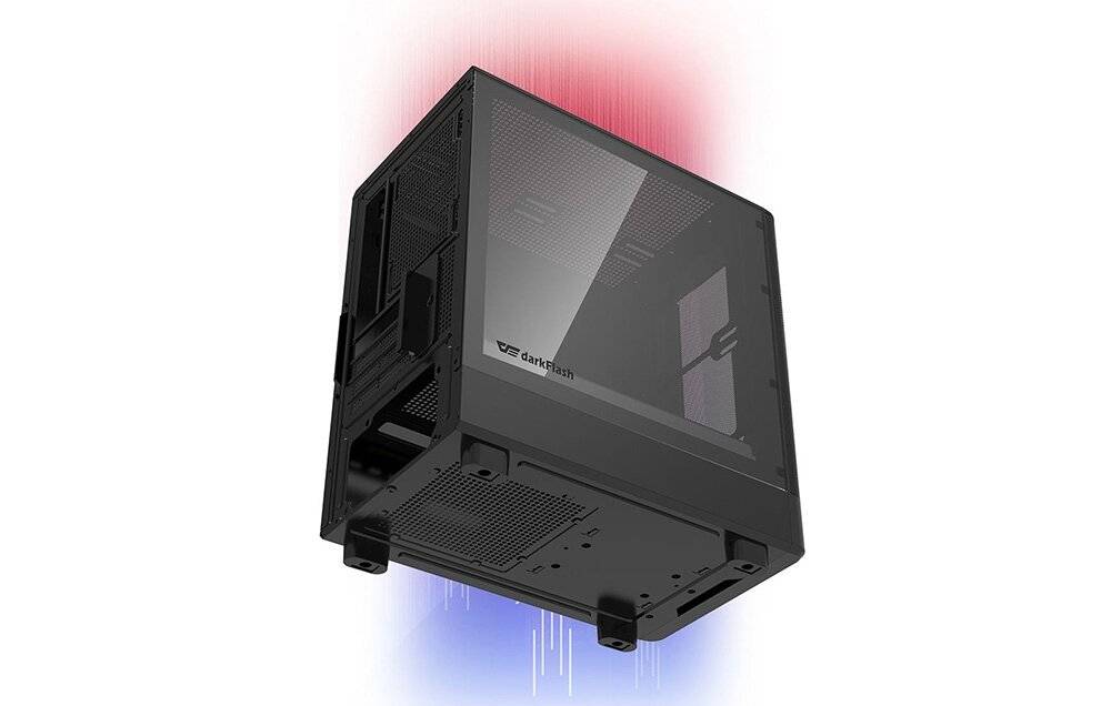 DARKFLASH - DB330M Mesh Black - Darkflash DB330M Mesh-Computergehäuse (schwarz)