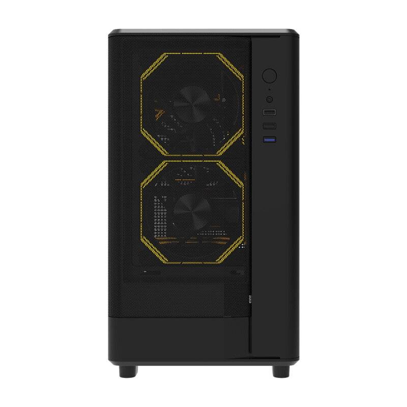 DARKFLASH - DB330M Mesh Black - Darkflash DB330M Mesh-Computergehäuse (schwarz)
