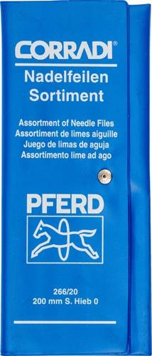 Nadelfeilensatz L.200mm Hieb SH0 DH1 12-tlg.PFERD