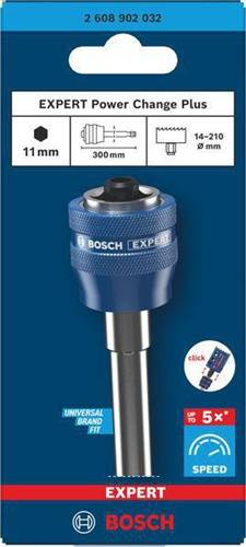 Verlängerungsschaft EXPERT Power Change Plus HEX 11mm (7/16) 300mm PC Plus BOSCH