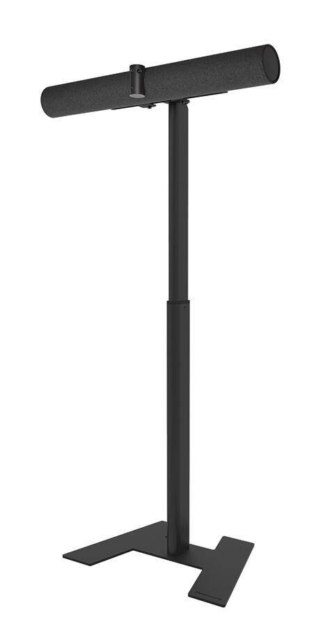 Neomounts AV80-500BL - Aufstellung - für Video-Leiste - Universal - Schwarz - Bildschirmgröße: 109.2-279.4 cm (43"-1
