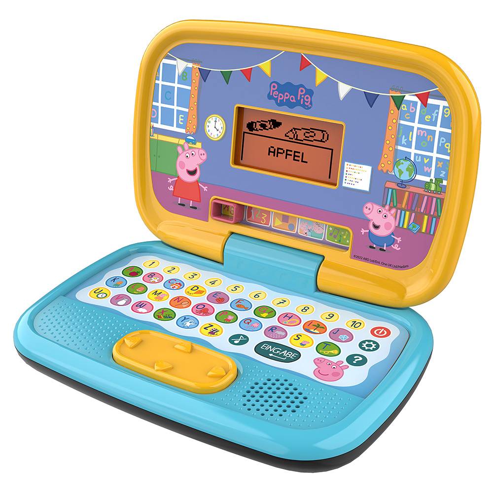 VTech Peppas Lernlaptop, Kinder-Laptop, 3 Jahr(e), 540 g, Mehrfarbig