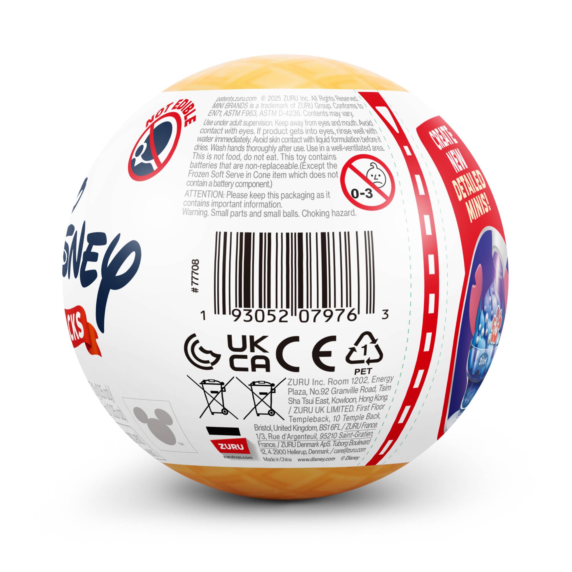 Zuru Mini Brands - Disney Snacks, Küche, Disney, 8 Jahr(e), Gemischte Farben