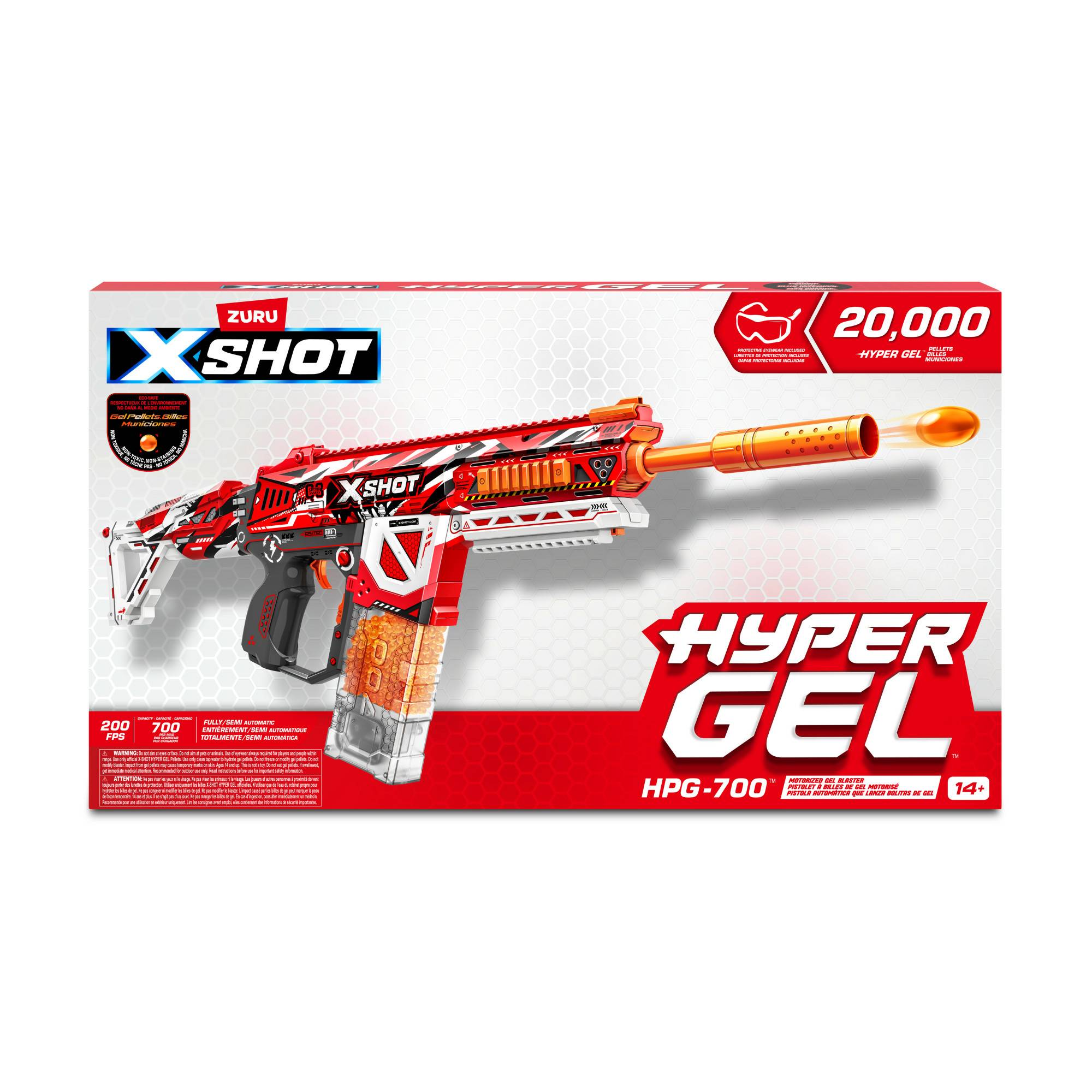 Zuru XSHOT - Hyper Gel-Blaster HPG-700 inkl. 3500 Gel-Kugeln
