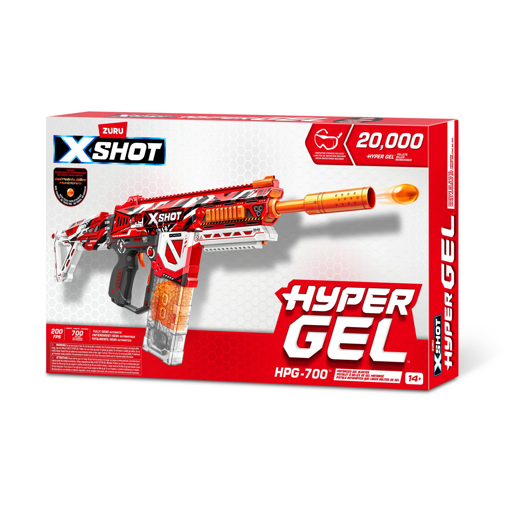 Zuru XSHOT - Hyper Gel-Blaster HPG-700 inkl. 3500 Gel-Kugeln