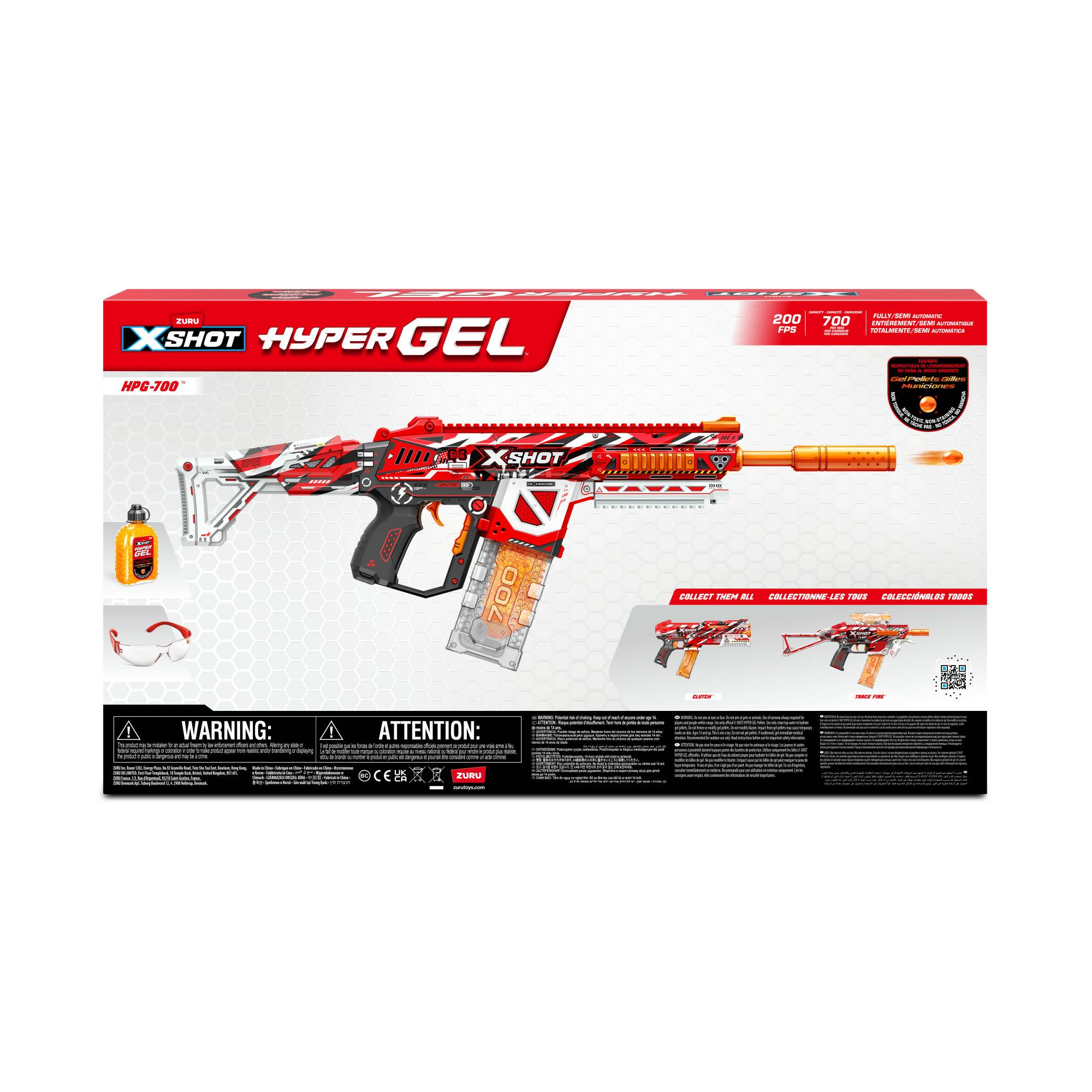 Zuru XSHOT - Hyper Gel-Blaster HPG-700 inkl. 3500 Gel-Kugeln