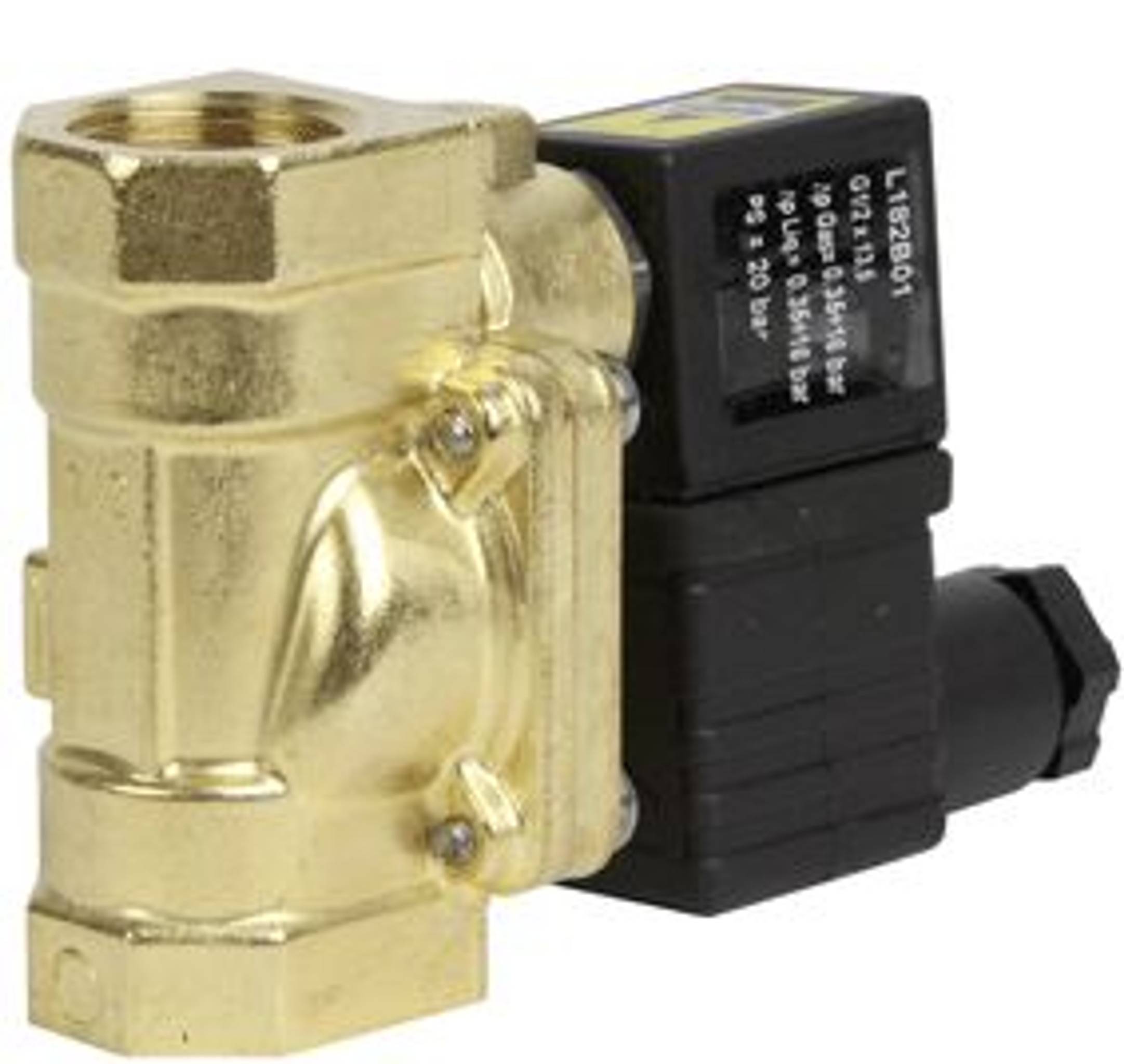 WimTec Magnetventil 1/2 Messing mit Spule 230V für SanTec AS 1/2", 1 Stk.