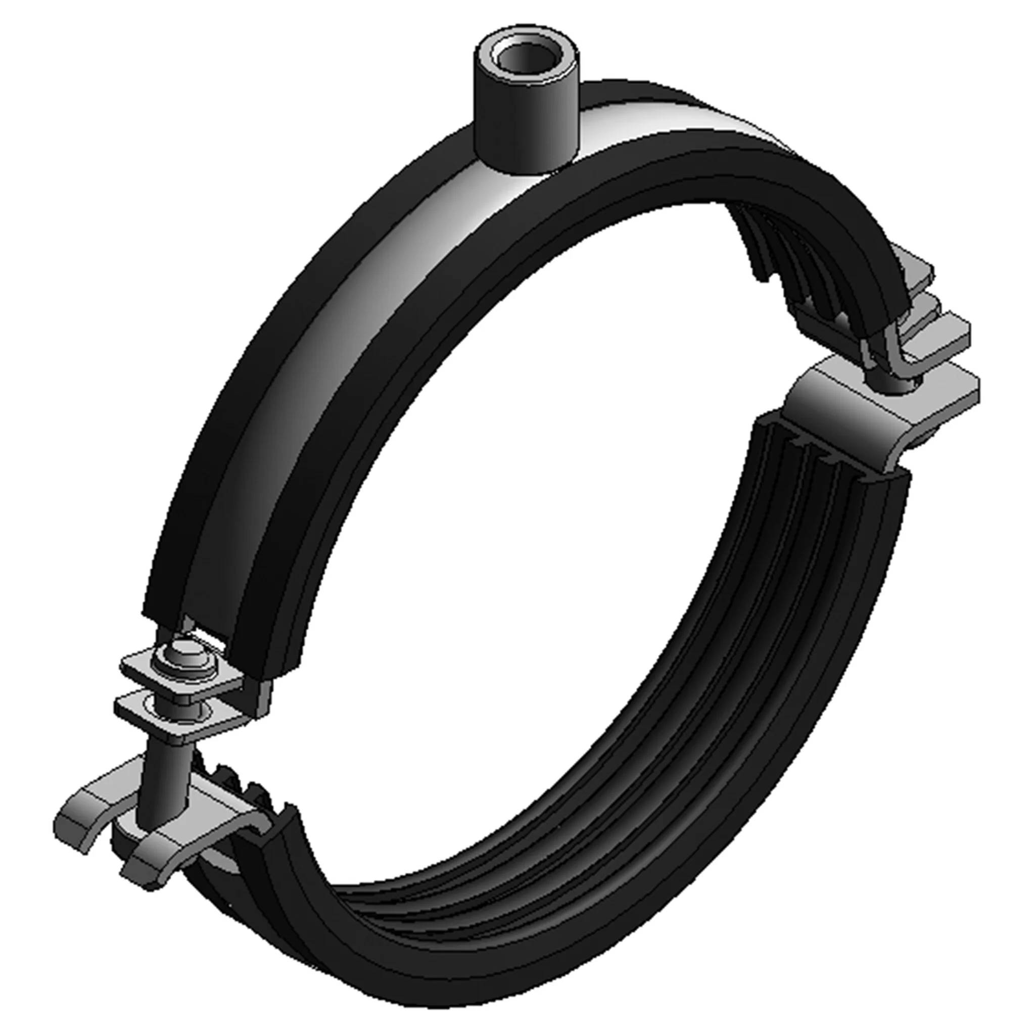 MEFA Rohrschelle Omnia MB 25x3, 159 - 163 mm M10/M12 TPE, 1 Stk.