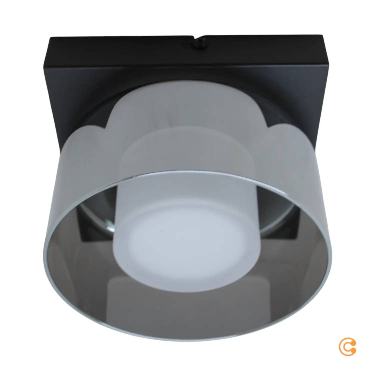 Paul Neuhaus Deckenleuchte Lampe Led Dimmbar Schwarz Glas Raumbeleuchtung