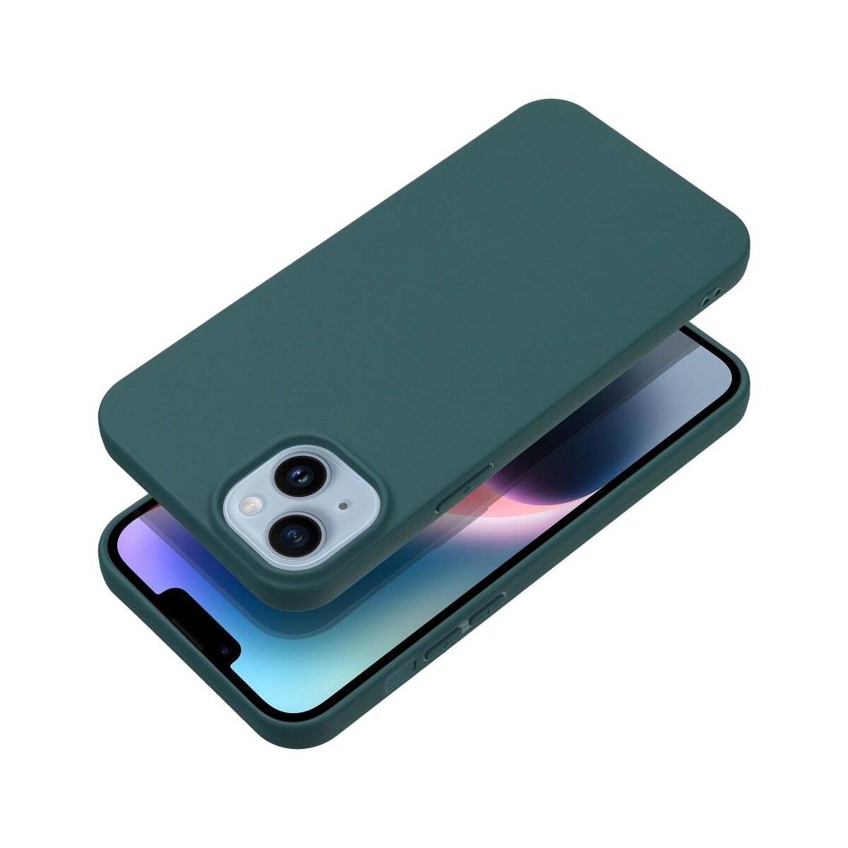 Matt Hülle für XIAOMI Redmi Note 15 Pro 4G Dunkelgrün Handyhülle Stoßfest