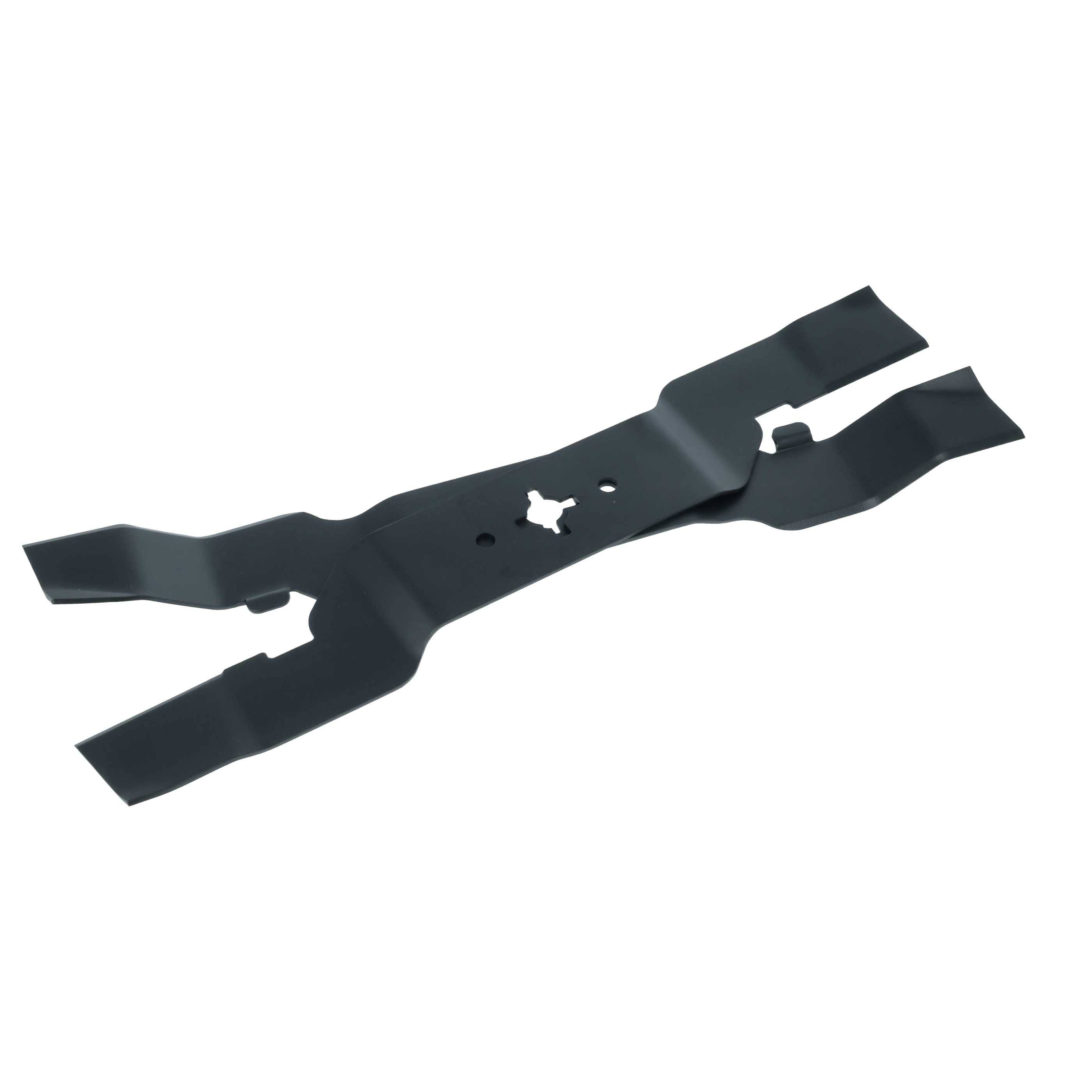 vhbw Ersatz-Messer Ersatz für Stihl 63567609900 für Rasenmäher | Ersatzklinge Schwarz, Stahl